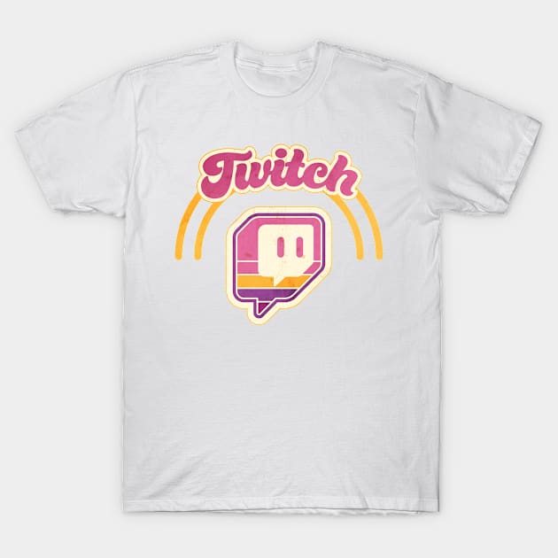 Twitch Merch - Vintage logo T-Shirt by Hounds_of_Tindalos